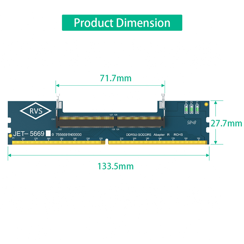 Laptop DDR5 RAM to SO DDR5 U-D - огляд і ціна Ddr5 Sodimm