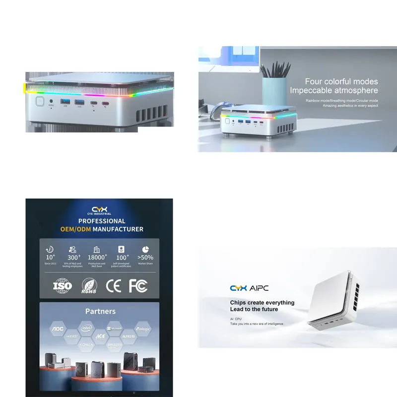 【CHIMU HOME】 AI Mini PC for Ul - огляд і ціна Ddr5 32Gb