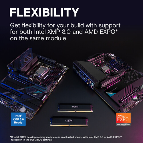 Crucial Pro DDR5 RAM 16GB 32GB - огляд і ціна Ddr5 16Gb 6000Mhz
