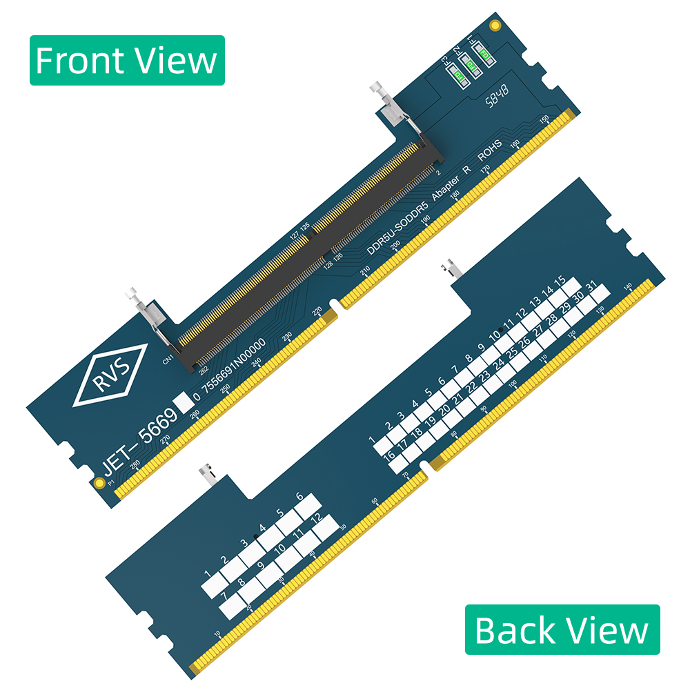 2PCS Laptop DDR5 RAM to SO DDR - огляд і ціна Ddr5 Sodimm