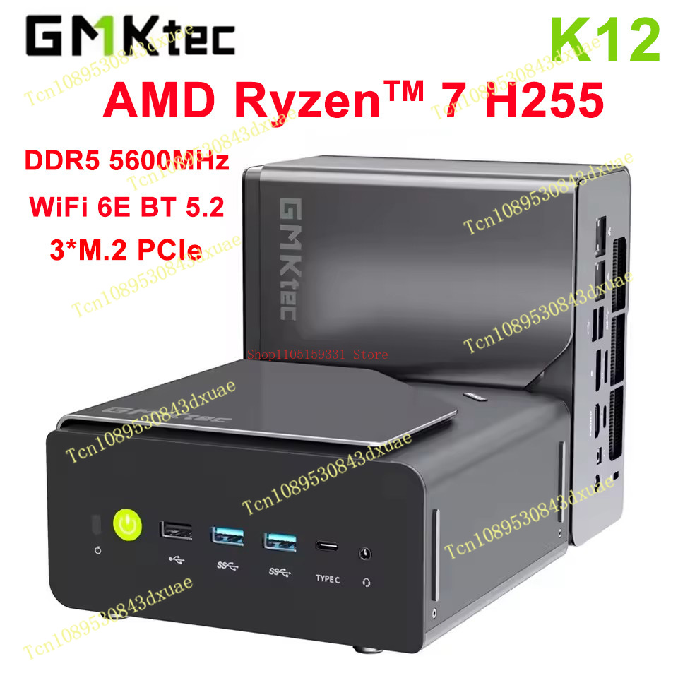 GMKtec NcuBox K12 MINI PC Ryze - огляд і ціна Ddr5 64Gb