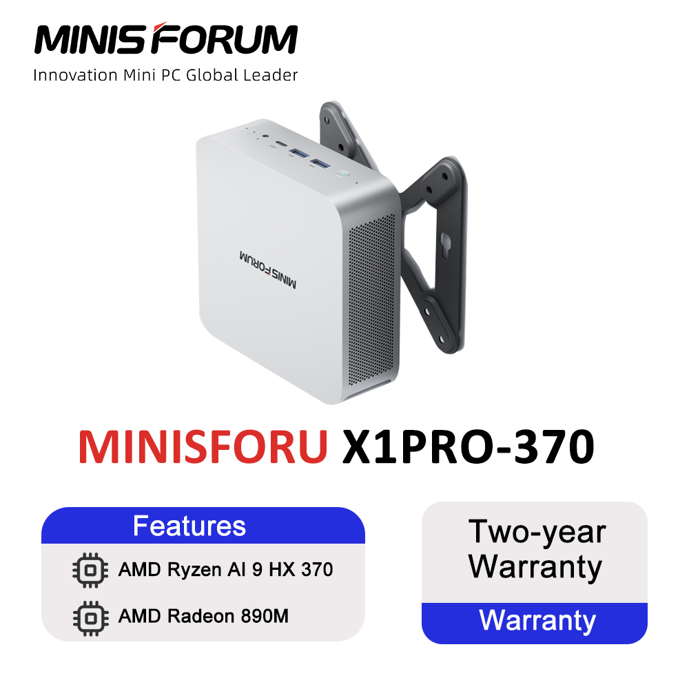 MINISFORUM AI X1 Pro Mini Work - огляд і ціна Ddr5 64Gb
