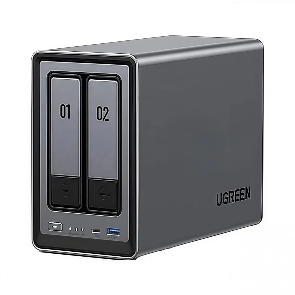 2 Bay NAS Intel N100 Quad Core - огляд і ціна Ddr5 Ram